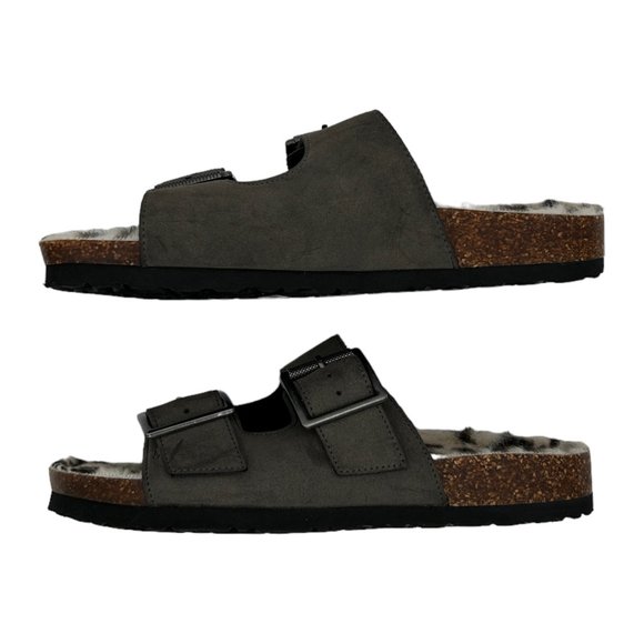 Sole Society Faux Fur Sandals NWT (7 M) - Picture 6 of 16